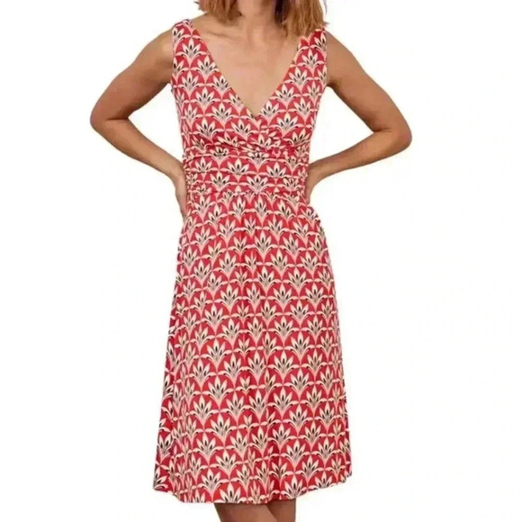 Boden Effie Jersey Knit Dress Pockets Size 16/18 - Picture 1 of 5